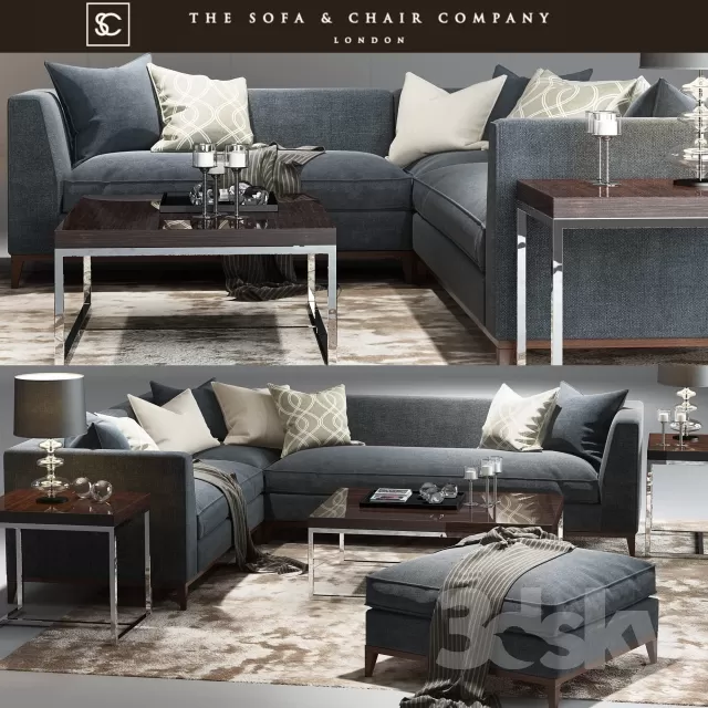 3DSKYFREE – FURNITURE - SOFA 3DS MAX MODELS