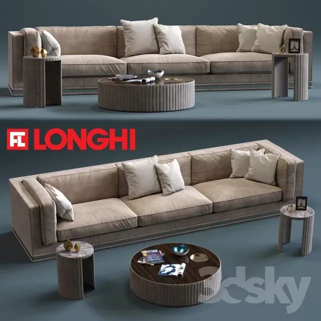 3DSKYFREE – FURNITURE - SOFA 3DS MAX MODELS