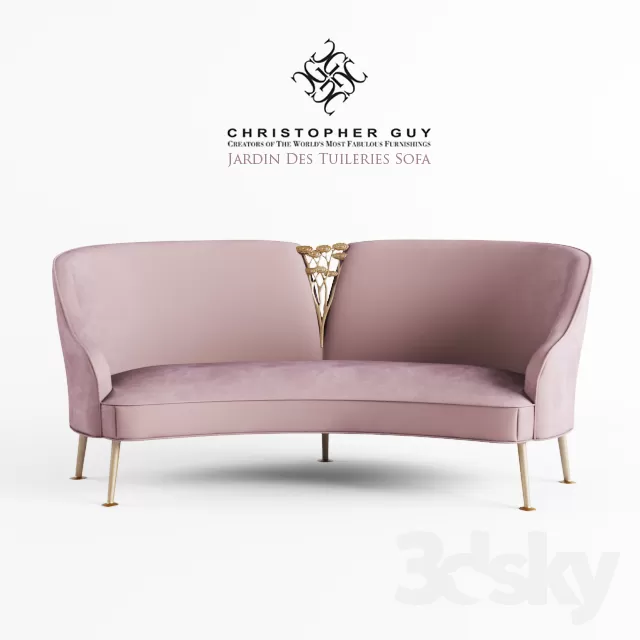 3DSKYFREE – FURNITURE - SOFA 3DS MAX MODELS