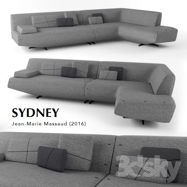 3DSKYFREE – FURNITURE - SOFA 3DS MAX MODELS