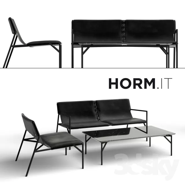 3DSKYFREE – FURNITURE - SOFA 3DS MAX MODELS