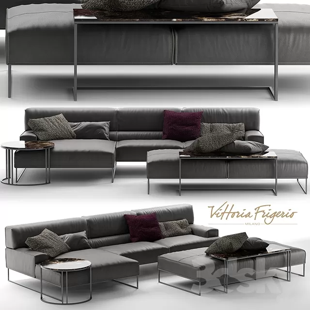 3DSKYFREE – FURNITURE - SOFA 3DS MAX MODELS