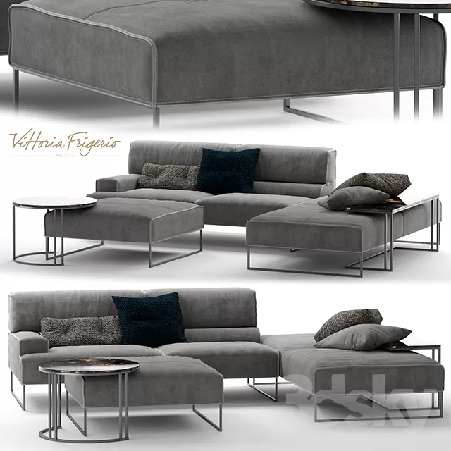 3DSKYFREE – FURNITURE - SOFA 3DS MAX MODELS
