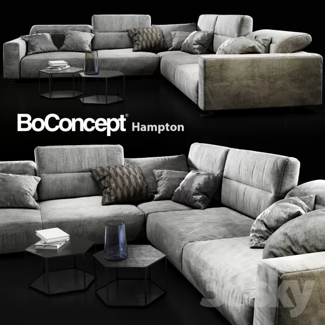 3DSKYFREE – FURNITURE - SOFA 3DS MAX MODELS
