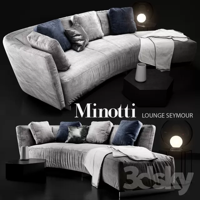 3DSKYFREE – FURNITURE - SOFA 3DS MAX MODELS