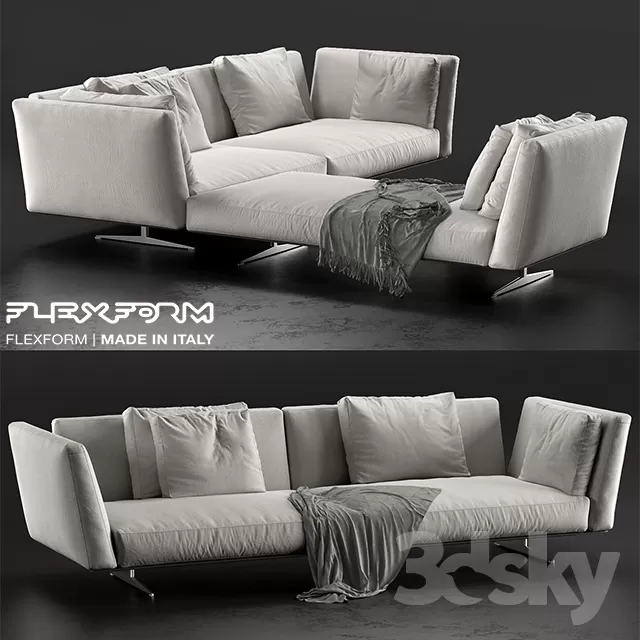 3DSKYFREE – FURNITURE - SOFA 3DS MAX MODELS