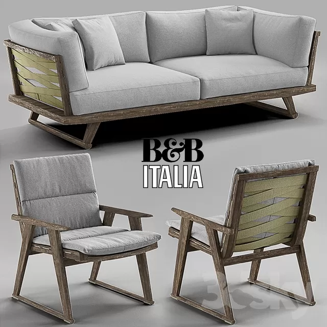 3DSKYFREE – FURNITURE - SOFA 3DS MAX MODELS