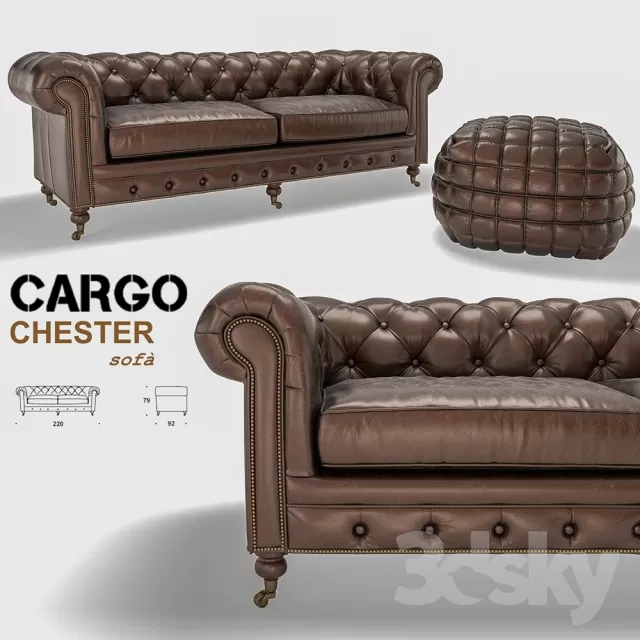 3DSKYFREE – FURNITURE - SOFA 3DS MAX MODELS