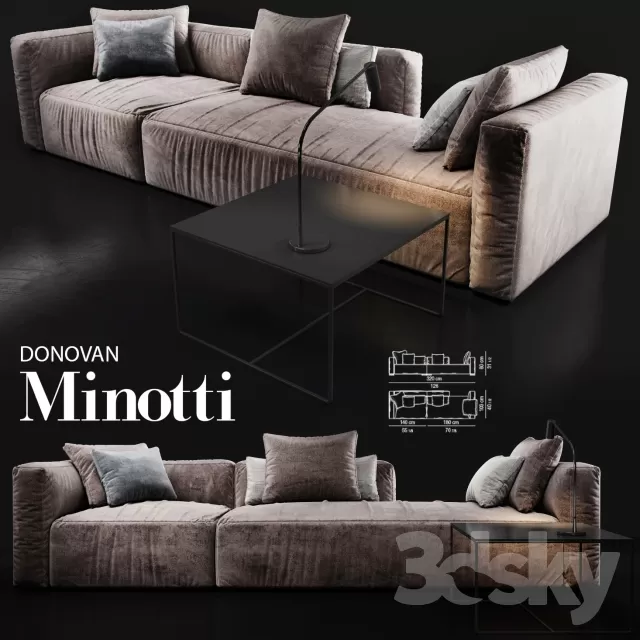 3DSKYFREE – FURNITURE - SOFA 3DS MAX MODELS