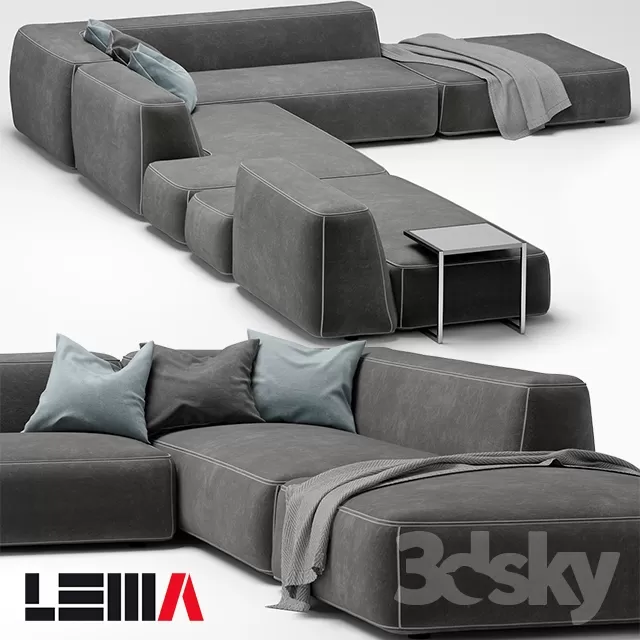 3DSKYFREE – FURNITURE - SOFA 3DS MAX MODELS
