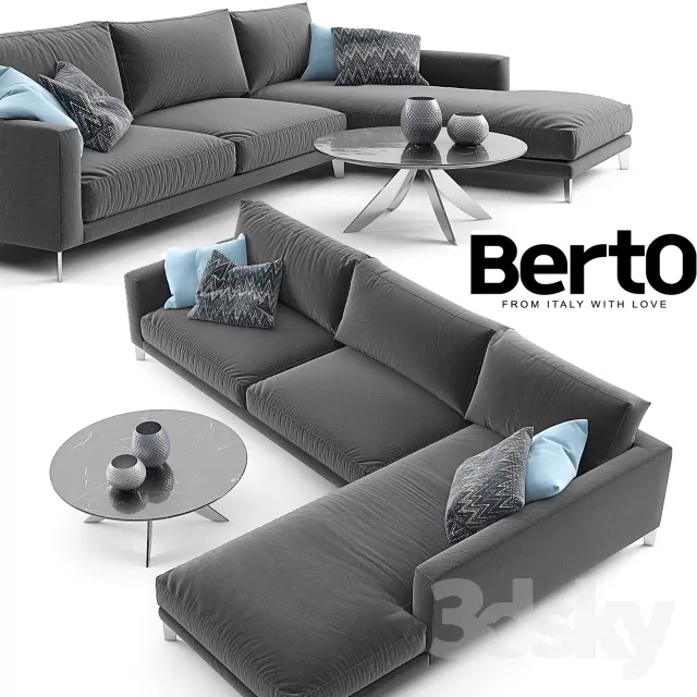 3DSKYFREE – FURNITURE - SOFA 3DS MAX MODELS