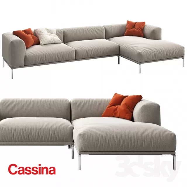 3DSKYFREE – FURNITURE - SOFA 3DS MAX MODELS