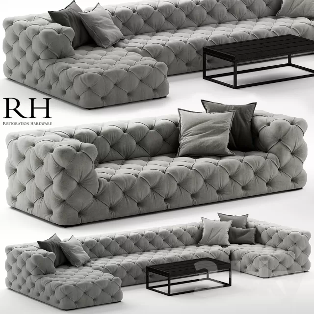 3DSKYFREE – FURNITURE - SOFA 3DS MAX MODELS