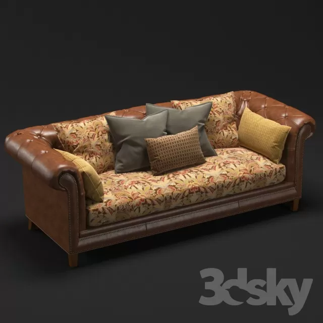 3DSKYFREE – FURNITURE - SOFA 3DS MAX MODELS
