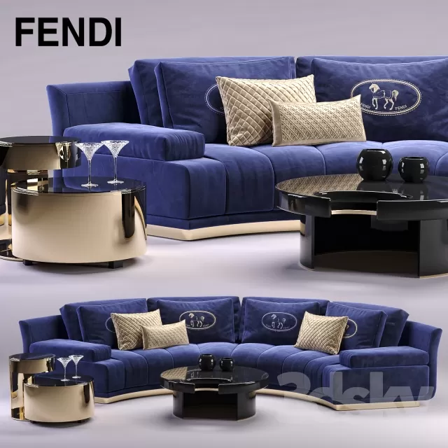 3DSKYFREE – FURNITURE - SOFA 3DS MAX MODELS