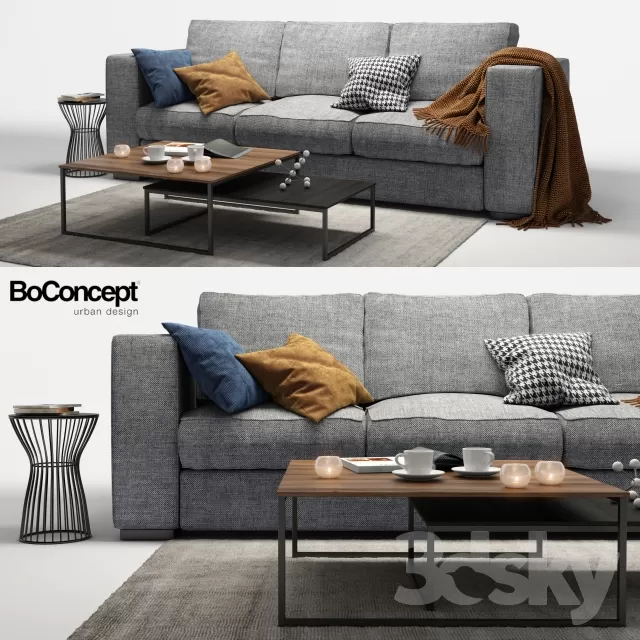 3DSKYFREE – FURNITURE - SOFA 3DS MAX MODELS