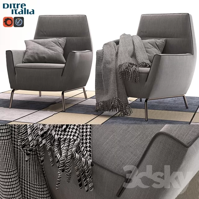 3DSKYFREE – FURNITURE - SOFA 3DS MAX MODELS