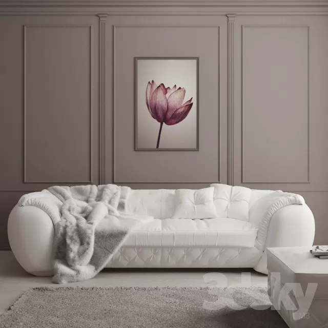 3DSKYFREE – FURNITURE - SOFA 3DS MAX MODELS