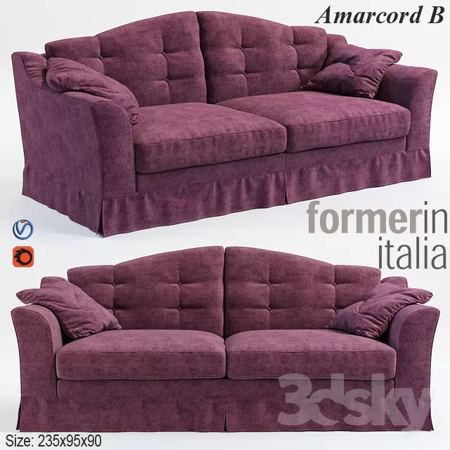 3DSKYFREE – FURNITURE - SOFA 3DS MAX MODELS