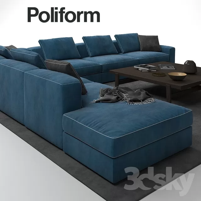 3DSKYFREE – FURNITURE - SOFA 3DS MAX MODELS