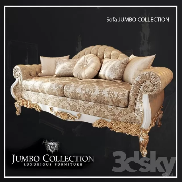 3DSKYFREE – FURNITURE - SOFA 3DS MAX MODELS