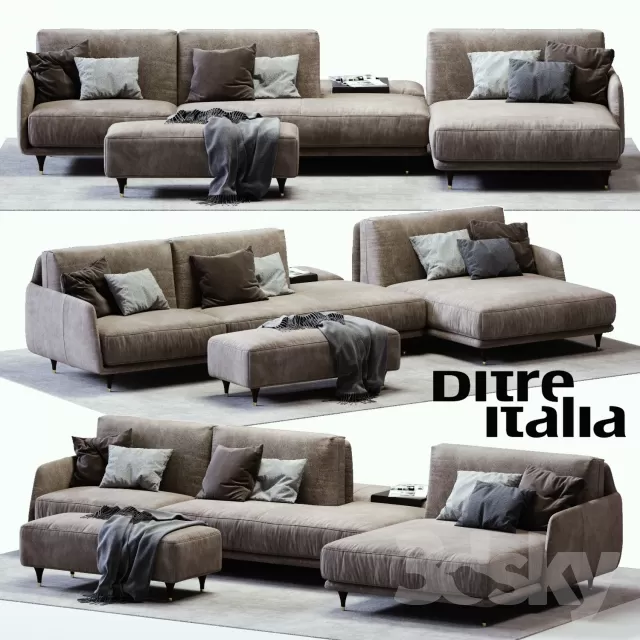3DSKYFREE – FURNITURE - SOFA 3DS MAX MODELS