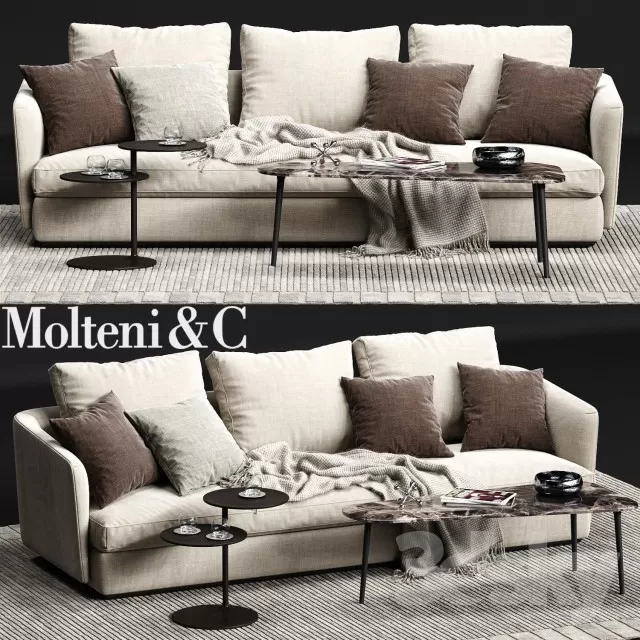 3DSKYFREE – FURNITURE - SOFA 3DS MAX MODELS