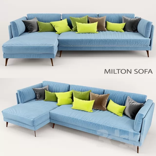 3DSKYFREE – FURNITURE - SOFA 3DS MAX MODELS