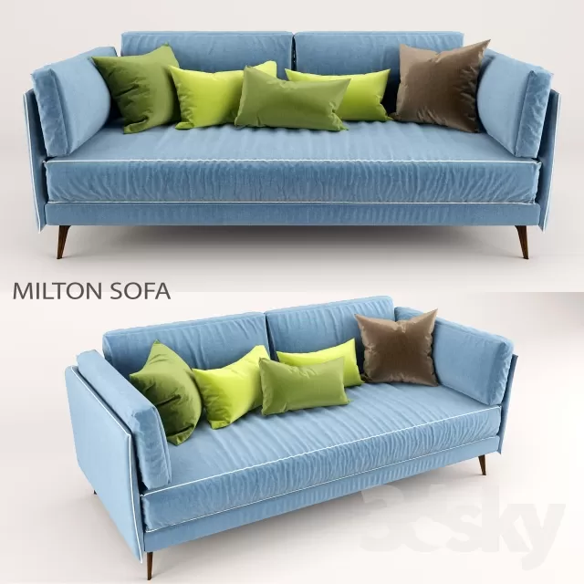 3DSKYFREE – FURNITURE - SOFA 3DS MAX MODELS
