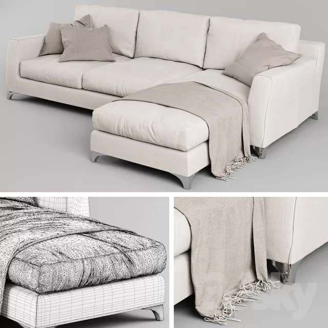 3DSKYFREE – FURNITURE - SOFA 3DS MAX MODELS