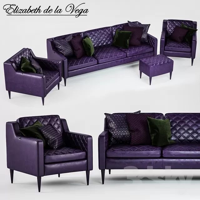 3DSKYFREE – FURNITURE - SOFA 3DS MAX MODELS