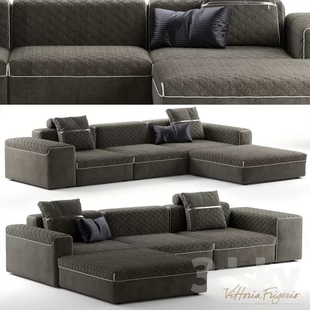 3DSKYFREE – FURNITURE - SOFA 3DS MAX MODELS