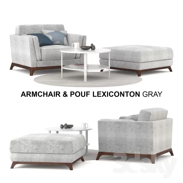 3DSKYFREE – FURNITURE - SOFA 3DS MAX MODELS