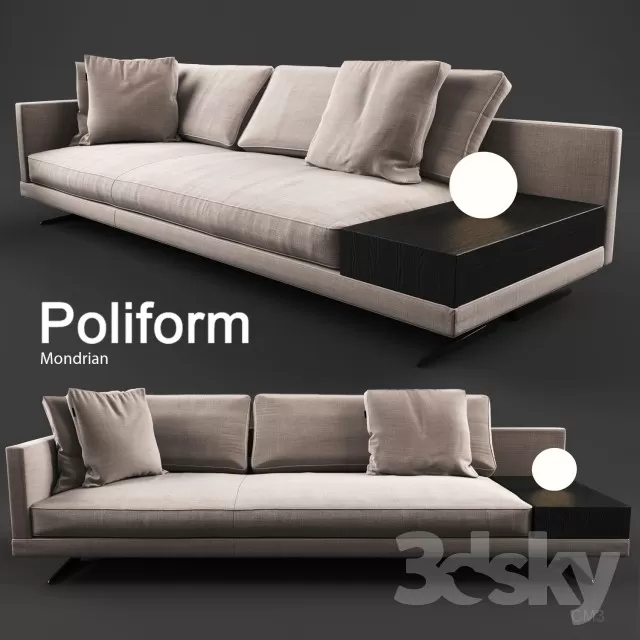 3DSKYFREE – FURNITURE - SOFA 3DS MAX MODELS