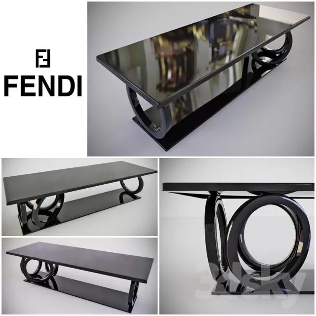 3DSKYFREE – FURNITURE - TABLE 3DS MAX MODELS
