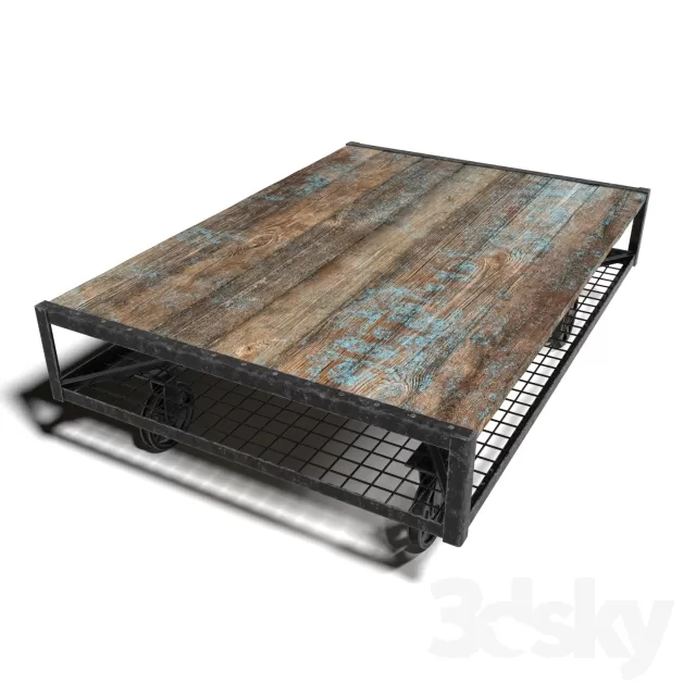 3DSKYFREE – FURNITURE - TABLE 3DS MAX MODELS