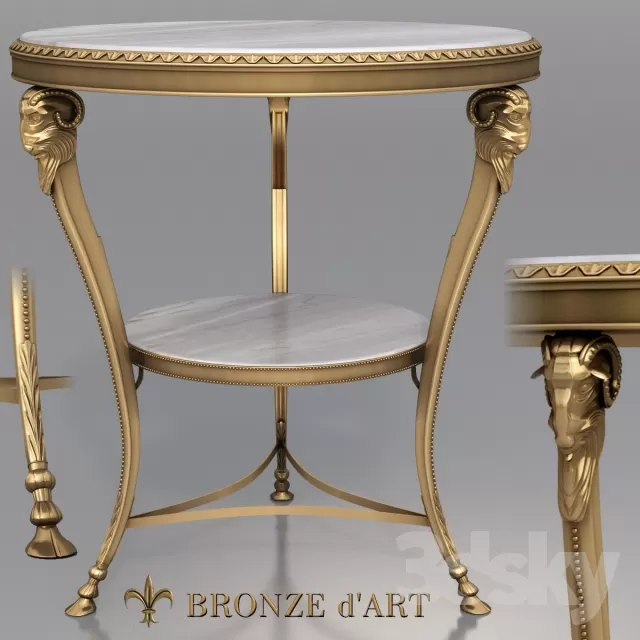 3DSKYFREE – FURNITURE - TABLE 3DS MAX MODELS