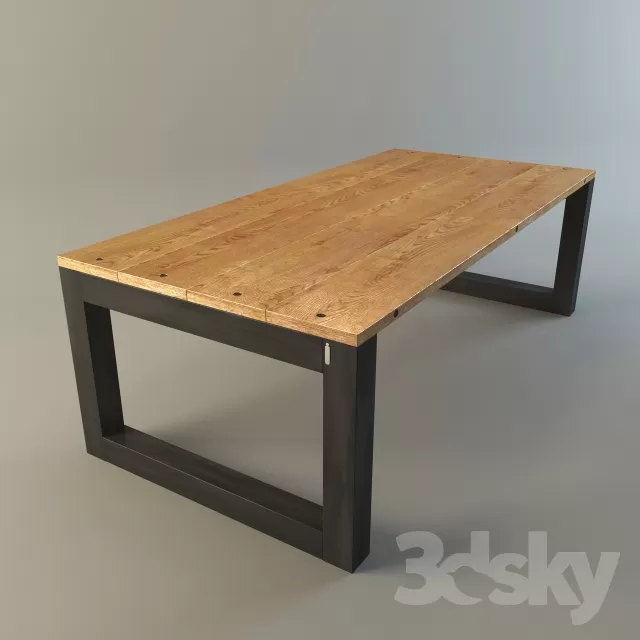 3DSKYFREE – FURNITURE - TABLE 3DS MAX MODELS
