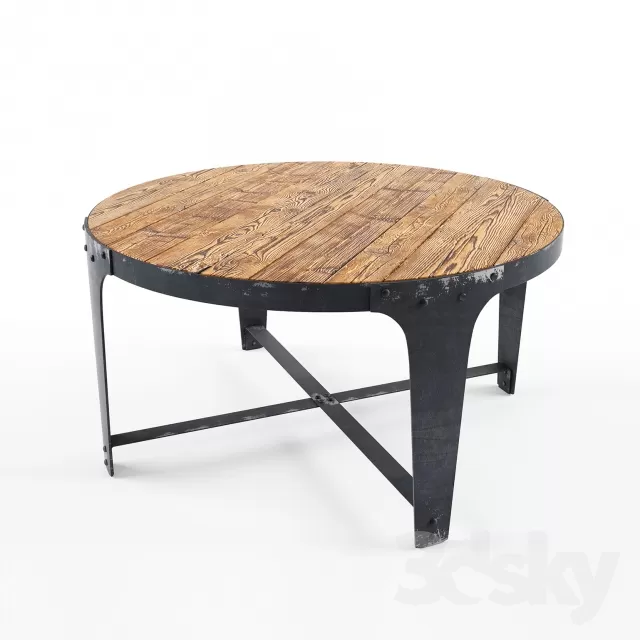 3DSKYFREE – FURNITURE - TABLE 3DS MAX MODELS