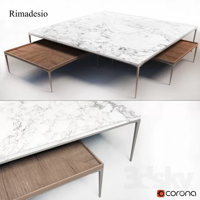 3DSKYFREE – FURNITURE - TABLE 3DS MAX MODELS