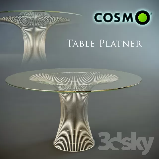 3DSKYFREE – FURNITURE - TABLE 3DS MAX MODELS