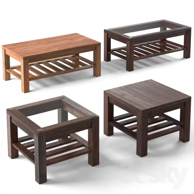 3DSKYFREE – FURNITURE - TABLE 3DS MAX MODELS