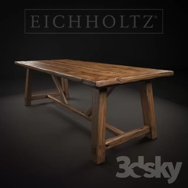 3DSKYFREE – FURNITURE - TABLE 3DS MAX MODELS
