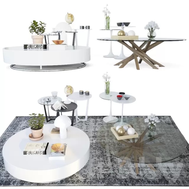 3DSKYFREE – FURNITURE - TABLE 3DS MAX MODELS