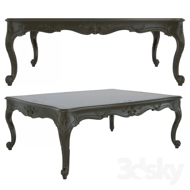 3DSKYFREE – FURNITURE - TABLE 3DS MAX MODELS
