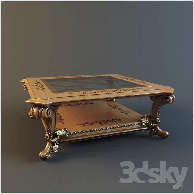3DSKYFREE – FURNITURE - TABLE 3DS MAX MODELS