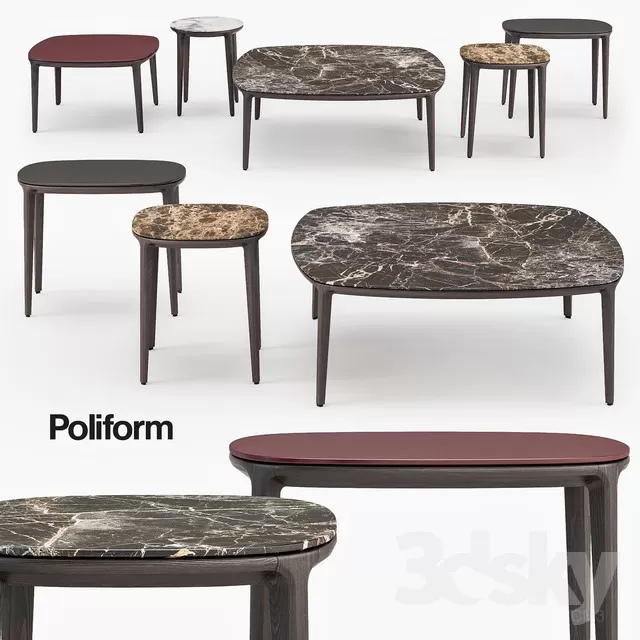 3DSKYFREE – FURNITURE - TABLE 3DS MAX MODELS