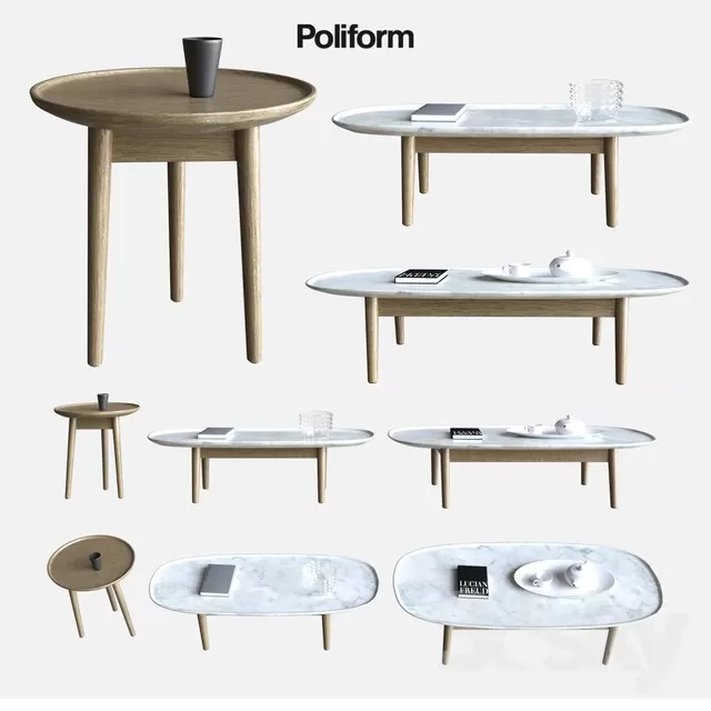 3DSKYFREE – FURNITURE - TABLE 3DS MAX MODELS