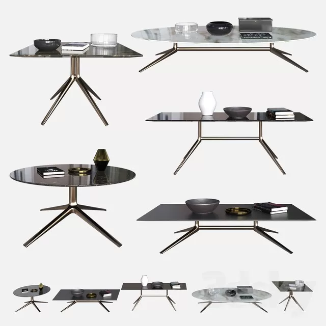 3DSKYFREE – FURNITURE - TABLE 3DS MAX MODELS