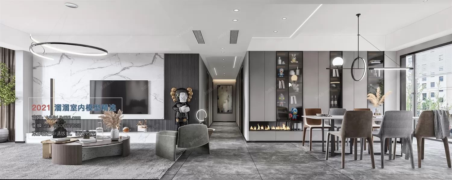 3DSKYFREE – HOME SCENES - HOME BLOCKS 3DS MAX MODELS